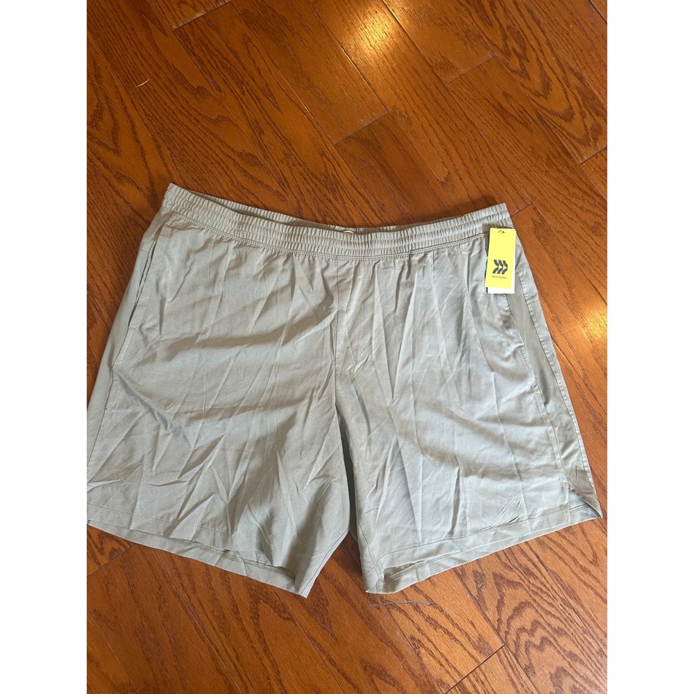 All in Motion Heathered Green 9 Inch Run Shorts XXL NWT Activewear
